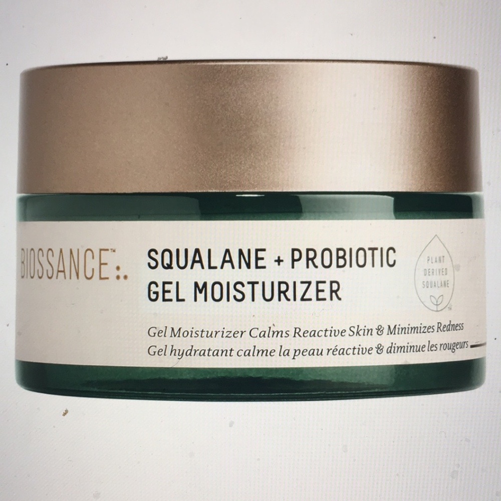 NIB Biossance Squalene + Probiotic Balancing Gel Moisturizer